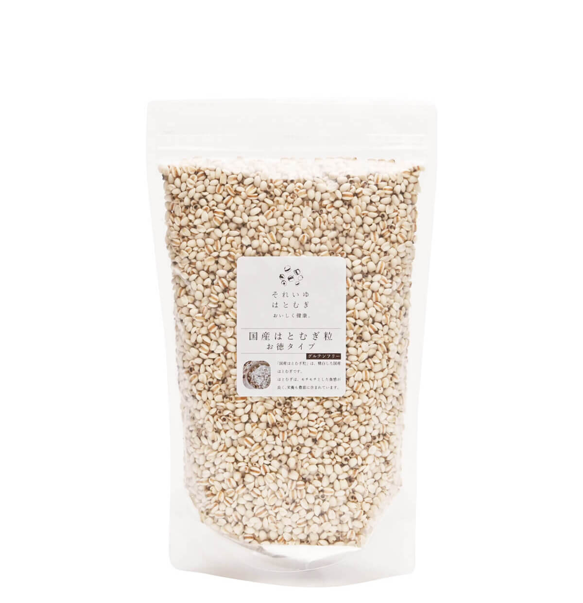 国産はとむぎ粒 お徳タイプ