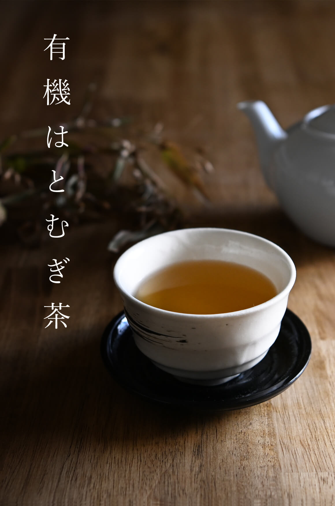 奈良県産 有機はとむぎ茶