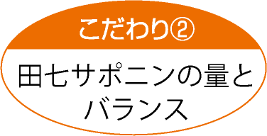 田七人参サポニンRb1・Rg1を含む発酵田七人参｜太陽食品 それいゆ